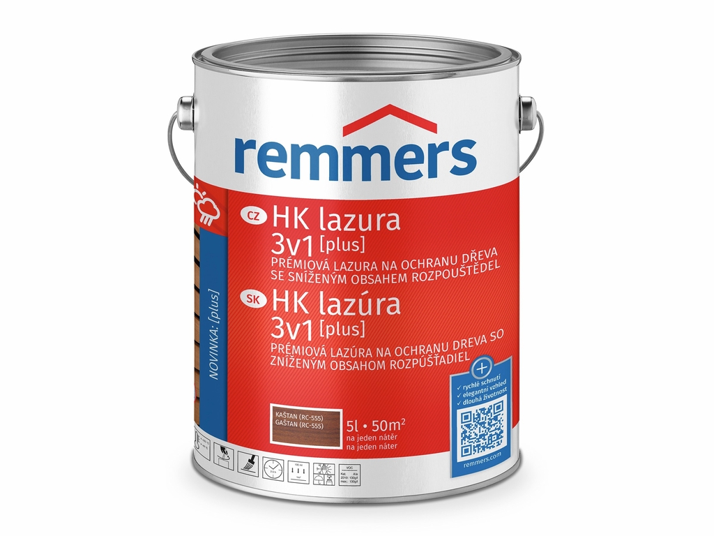 Remmers HK lazura 3v1 PLUS